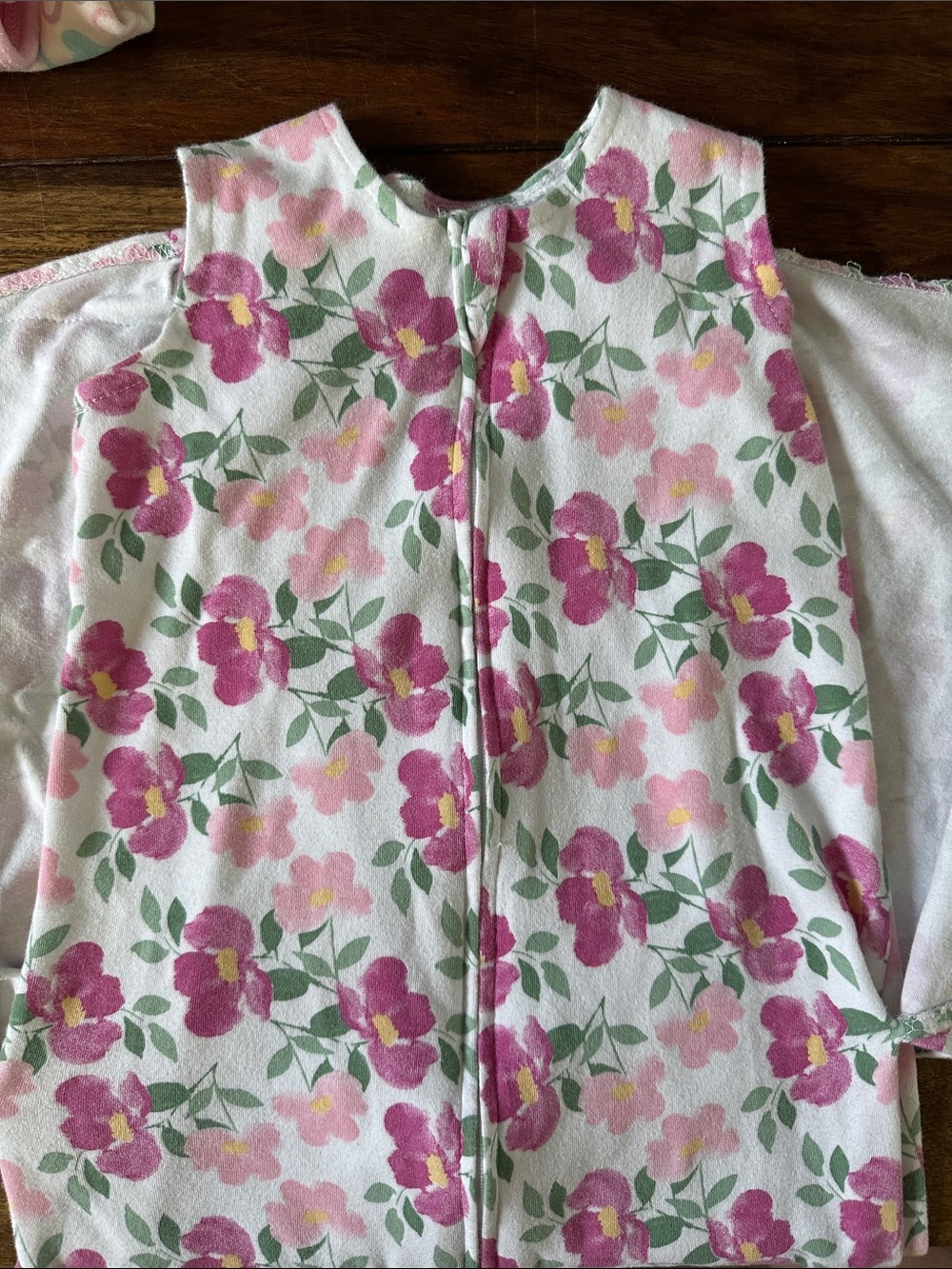 Halo Floral Pink Swaddle Sleep Sack